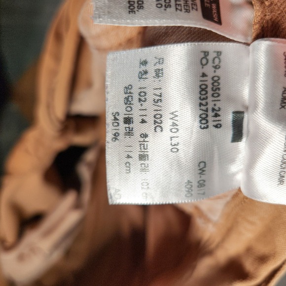 Levi's 501XX Jeans Men's 40X30 Tan‎ Beige Khaki Original Fit Button Fly Cotton - Picture 9 of 13